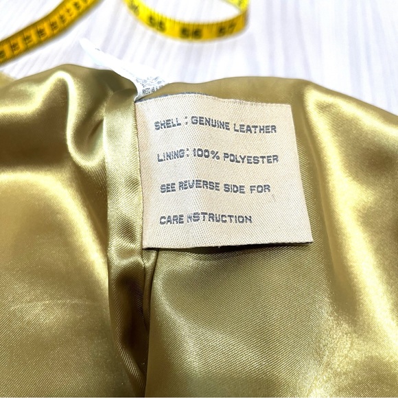 Vintage/Rare Davoucci Patch Work Genuine Leather Hip Hop Pants Size 40 - Picture 9 of 12